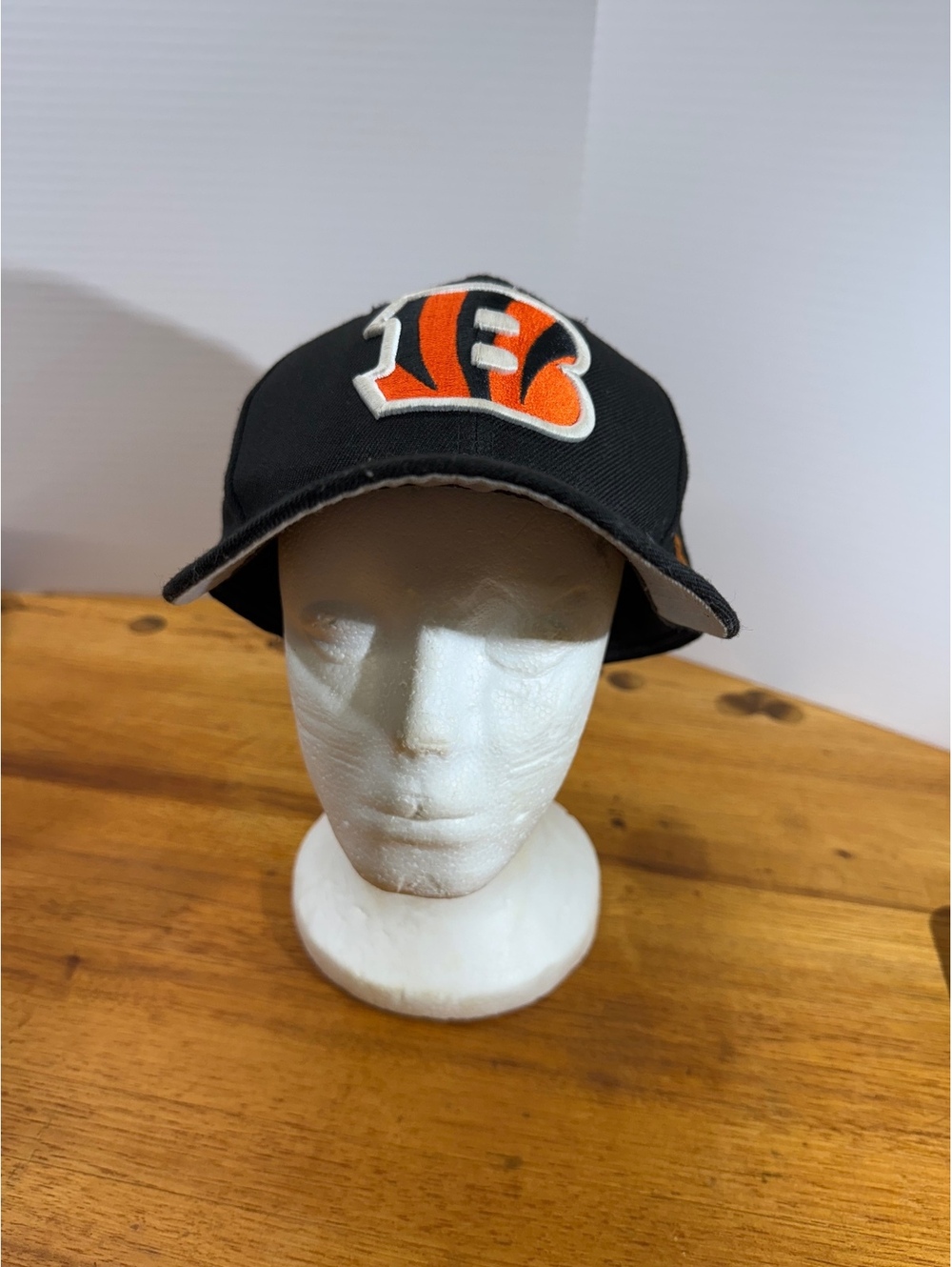New Era NFL Cincinnati Bengals The League 9FORTY Hat Black Orange 7 1/2
